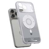 Husă pentru iPhone 17 Pro / iPhone 18 Pro, Spigen Ultra Hybrid Classic MagSafe, Argintie