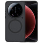 Husă pentru Xiaomi 17 Ultra, Nillkin Super Frosted Shield Pro Magnetic, Negru transparent