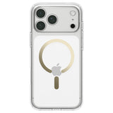 Husă pentru iPhone 17 Pro Max / iPhone 18 Pro Max, Spigen Ultra Hybrid MagSafe, Transparentă / Aurie
