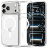 Husă pentru iPhone 17 Pro Max / iPhone 18 Pro Max, Spigen Ultra Hybrid MagSafe, Albă