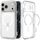 Husă pentru iPhone 17 Pro Max / iPhone 18 Pro Max, Spigen Ultra Hybrid MagSafe, Albă