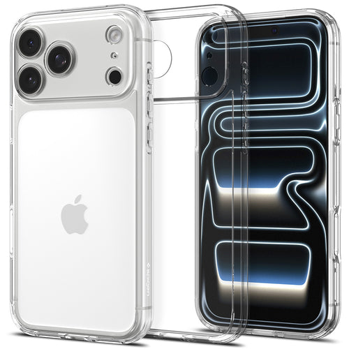 Husă pentru iPhone 17 Pro Max / iPhone 18 Pro Max, Spigen Ultra Hybrid, Transparentă
