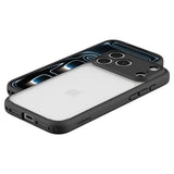 Husă pentru iPhone 17 Pro Max / iPhone 18 Pro Max, Spigen Ultra Hybrid, Neagră mată