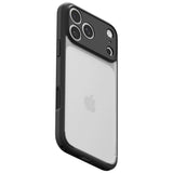 Husă pentru iPhone 17 Pro / iPhone 18 Pro, Spigen Ultra Hybrid, Neagră mată