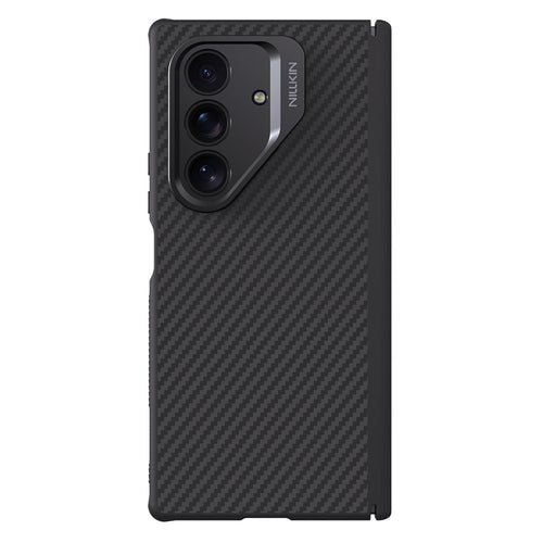 Husă pentru Samsung Galaxy Z Fold7, Nillkin CarboProp Magnetic with Camera Cutout, Neagră