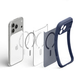 Husă pentru iPhone 17 Pro / iPhone 18 Pro, Spigen Ultra Hybrid MagSafe, Albastră