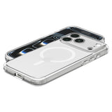 Husă pentru iPhone 17 Pro / iPhone 18 Pro, Spigen Ultra Hybrid MagSafe, Albă