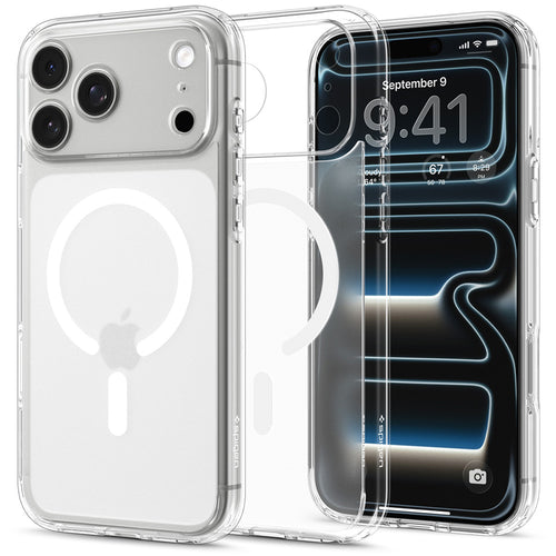 Husă pentru iPhone 17 Pro Max / iPhone 18 Pro Max, Spigen Ultra Hybrid MagSafe, Albă
