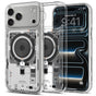 Husă pentru iPhone 17 Pro / iPhone 18 Pro, Spigen Ultra Hybrid MagSafe, Negru fumuriu