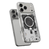 Husă pentru iPhone 17 Pro Max / iPhone 18 Pro Max, Spigen Ultra Hybrid MagSafe, Negru fumuriu
