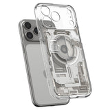 Husă pentru iPhone 17 Pro Max / iPhone 18 Pro Max, Spigen Ultra Hybrid MagSafe, Natural Titanium