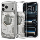 Husă pentru iPhone 17 Pro Max / iPhone 18 Pro Max, Spigen Ultra Hybrid MagSafe, Natural Titanium