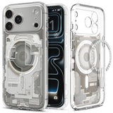 Husă pentru iPhone 17 Pro Max / iPhone 18 Pro Max, Spigen Ultra Hybrid MagSafe, Natural Titanium