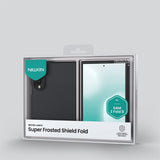 Husă pentru Samsung Galaxy Z Fold8, Nillkin Super Frosted Shield Fold Magnetic, Transparentă Neagră