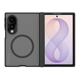 Husă pentru Samsung Galaxy Z Fold8, Nillkin Super Frosted Shield Fold Magnetic, Transparentă Neagră