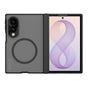 Husă pentru Samsung Galaxy Z Fold8, Nillkin Super Frosted Shield Fold Magnetic, Transparentă Neagră