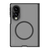 Husă pentru Samsung Galaxy Z Fold8, Nillkin Super Frosted Shield Fold Magnetic, Transparentă Neagră