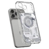 Husă pentru iPhone 17 Pro Max / iPhone 18 Pro Max, Spigen Ultra Hybrid MagSafe, Albă