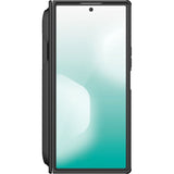 Husă pentru Samsung Galaxy Z Fold7, Nillkin Super Frosted Shield Fold Magnetic Pen Holder, Neagră