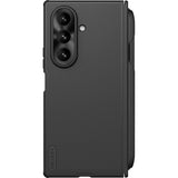 Husă pentru Samsung Galaxy Z Fold7, Nillkin Super Frosted Shield Fold Magnetic Pen Holder, Neagră