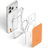 Husă pentru iPhone 17 Pro Max / iPhone 18 Pro Max, Spigen Ultra Hybrid T MagSafe, Portocalie