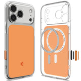 Husă pentru iPhone 17 Pro Max / iPhone 18 Pro Max, Spigen Ultra Hybrid T MagSafe, Portocalie