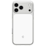 Husă pentru iPhone 17 Pro Max / iPhone 18 Pro Max, Spigen Ultra Hybrid T MagSafe, Albă