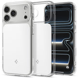 Husă pentru iPhone 17 Pro Max / iPhone 18 Pro Max, Spigen Ultra Hybrid T MagSafe, Albă