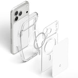 Husă pentru iPhone 17 Pro Max / iPhone 18 Pro Max, Spigen Ultra Hybrid T MagSafe, Albă