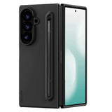 Husă pentru Samsung Galaxy Z Fold8 Ultra, Nillkin Flex Pure Fold cu Stylus Pen, Neagră