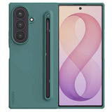 Husă pentru Samsung Galaxy Z Fold8 Ultra, Nillkin Flex Pure Fold cu Stylus Pen, Verde