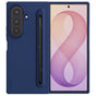 Husă pentru Samsung Galaxy Z Fold8 Ultra, Nillkin Flex Pure Fold cu Stylus Pen, Albastră