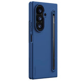 Husă pentru Samsung Galaxy Z Fold8 Ultra, Nillkin Flex Pure Fold cu Stylus Pen, Albastră