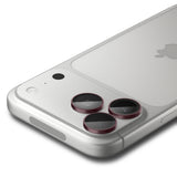 Folie pentru camera iPhone 18 Pro / iPhone 18 Pro Max, Spigen Optik.tR EZ Fit Pro, set 2 bucăți, Dark Cherry