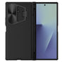 Husă pentru Samsung Galaxy Z Fold7, Nillkin CamShield Prop Magnetic, cu capac metalic obiectiv și suport S Pen, Neagră