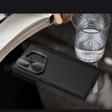 Husă pentru Samsung Galaxy Z Fold7, Nillkin CamShield Prop Magnetic, cu capac metalic obiectiv și suport S Pen, Neagră