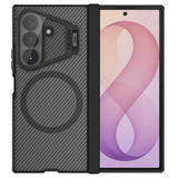 Husă pentru Samsung Galaxy Z Fold8 Ultra, Nillkin CamShield Pro Magnetic, cu capac obiectiv, Negru transparent