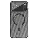 Husă pentru iPhone 17 Pro / iPhone 18 Pro, Nillkin CamShield Prop Magnetic, Negru transparentă