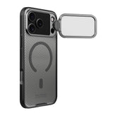 Husă pentru iPhone 17 Pro / iPhone 18 Pro, Nillkin CamShield Prop Magnetic, Negru transparentă