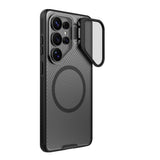 Husă pentru Samsung Galaxy S26 Ultra, Nillkin CamShield Prop Magnetic, Neagră transparentă