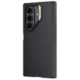 Husă pentru Samsung Galaxy Z Fold7, Nillkin Synthetic Fiber Pro Magnetic, Aurie