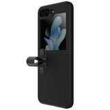 Husă pentru Samsung Galaxy Z Flip5, Nillkin Flex Flip, Neagră