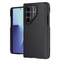 Husă pentru Samsung Galaxy Z Fold7, Nillkin Synthetic Fiber Pro Magnetic with S Pen, Neagră
