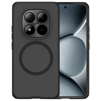 Husă pentru Xiaomi Redmi Note 15 Pro+ 5G, Nillkin Super Frosted Shield Pro Magnetic, Negru transparent