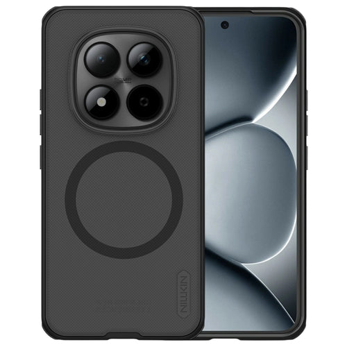 Husă pentru Xiaomi Redmi Note 15 Pro+ 5G, Nillkin Super Frosted Shield Pro Magnetic, Negru transparent