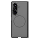 Husă pentru Samsung Galaxy Z Fold8 Ultra, Nillkin Super Frosted Shield Fold Magnetic, Negru transparent