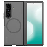 Husă pentru Samsung Galaxy Z Fold8 Ultra, Nillkin Super Frosted Shield Fold Magnetic, Negru transparent