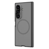 Husă pentru Samsung Galaxy Z Fold8 Ultra, Nillkin Super Frosted Shield Fold Magnetic, Negru transparent