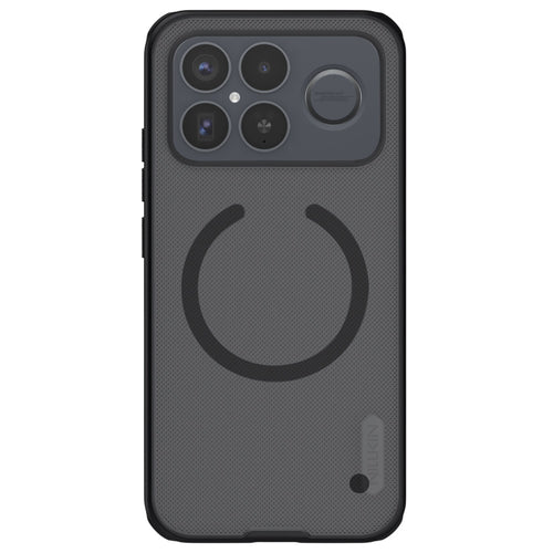 Husă pentru Xiaomi Poco F8 Ultra, Nillkin Super Frosted Shield Pro Magnetic, Negru transparent