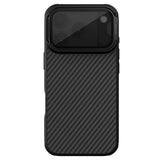 Husă pentru iPhone 17 Pro Max / iPhone 18 Pro Max, Nillkin CarboProp Magnetic, cu capac lentilă transparent, Neagră